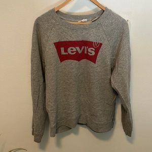 Levi’s crew neck sweatshirt.